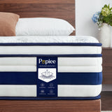 Double Mattress, Hybrid Mattress for Back Pain, Medium Firm | 7-Zone Pocket Springs, orthopaedic mattress, motion isolation