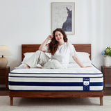 Double Mattress, Hybrid Mattress for Back Pain, Medium Firm | 7-Zone Pocket Springs, orthopaedic mattress, motion isolation