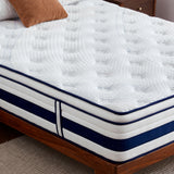 Double Mattress, Hybrid Mattress for Back Pain, Medium Firm | 7-Zone Pocket Springs, orthopaedic mattress, motion isolation